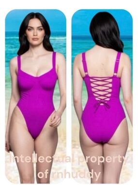 NWT Ta3 XS short cup D/DD orchid LIFTY shaping swimsuit